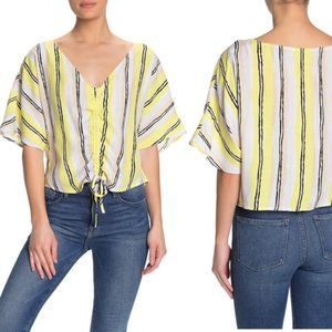 Cupcakes and Cashmere Short Sleeve Crop Top